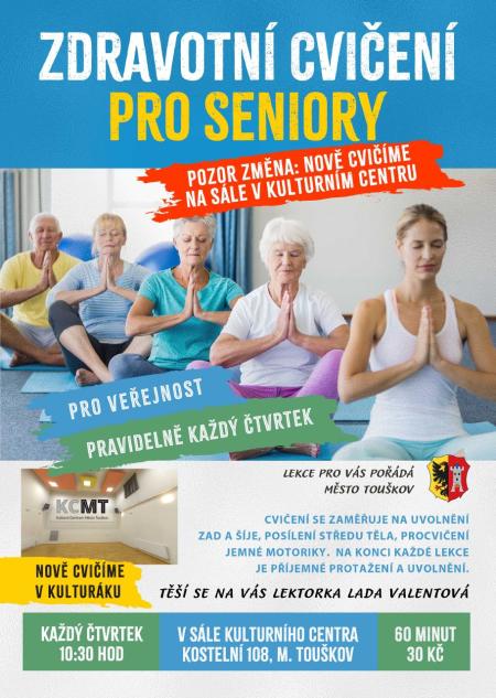 ZDRAVOTNÍ CVIČENÍ PRO SENIORY ZDRAVOTNÍ CVIČENÍ PRO SENIORY